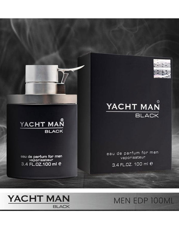 Yacht Man Black EDP Perfume 100ml