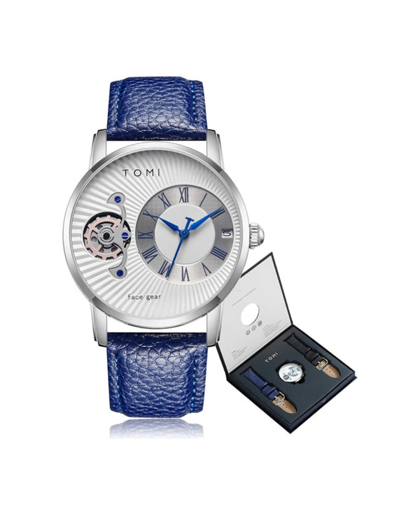 TOMI T-104 Face Gear Dual Strap Watch